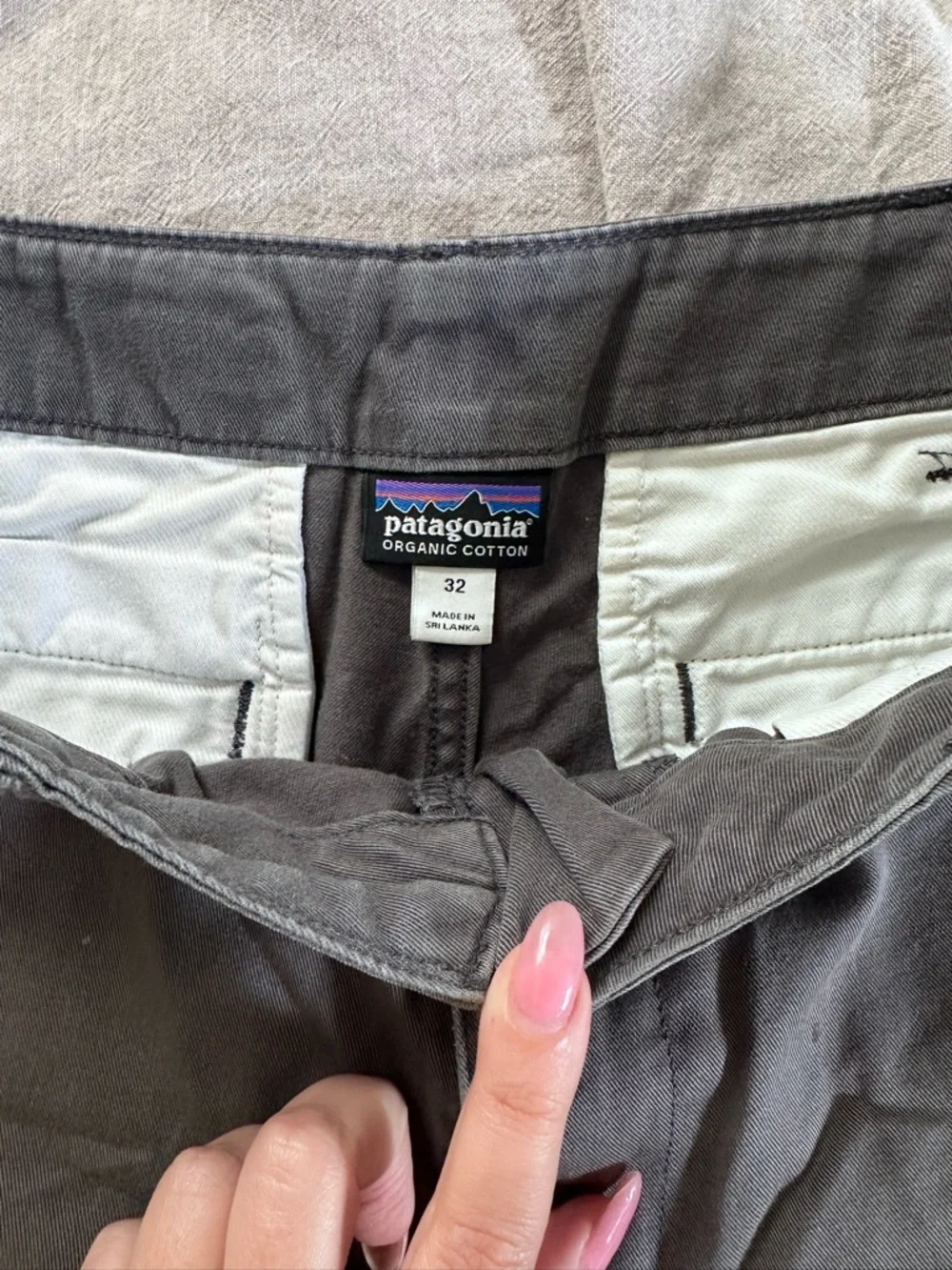 Patagonia Size 32 Grey Shorts